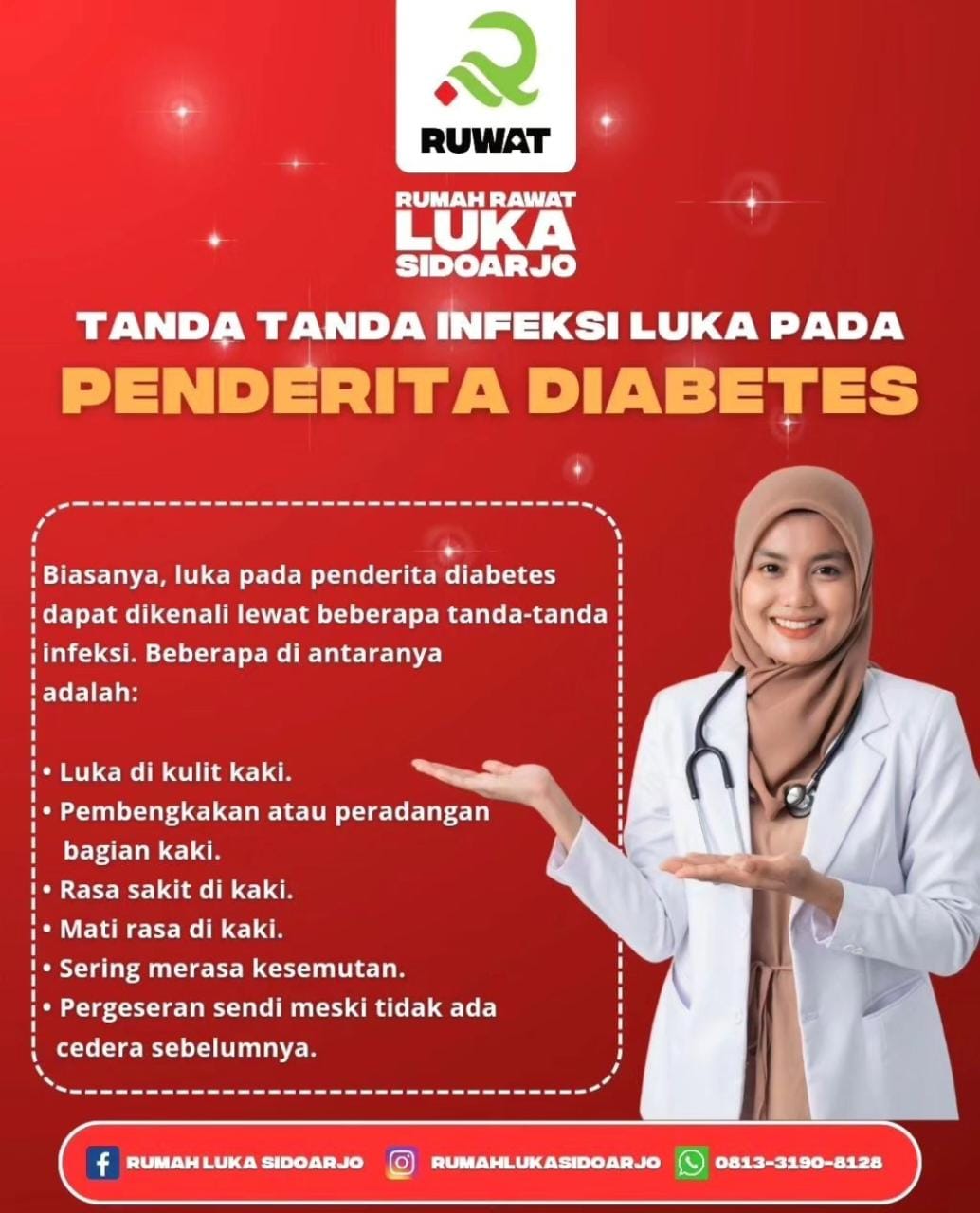 Klinik Rawat Luka Diabetes Sidoarjo