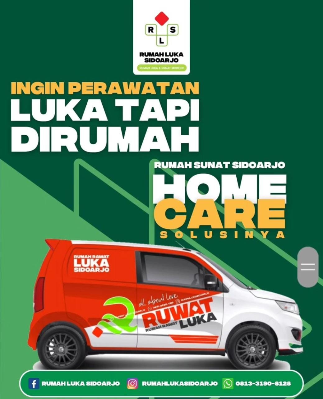 Perawat Luka Panggilan Sidoarjo Kota